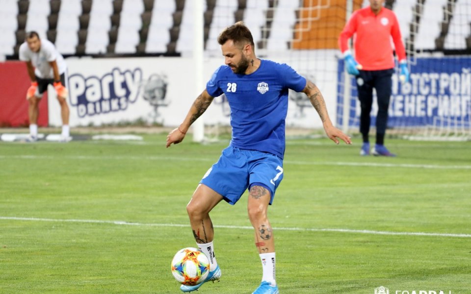 Нападателят на Арда Кърджали Спас Делев се присъедини към отбора