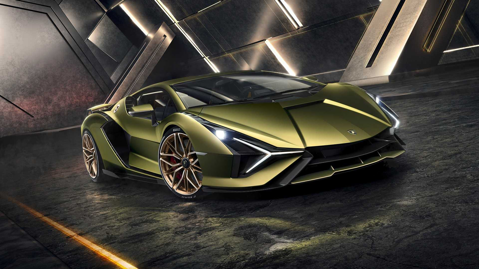 Lamborghini Sian е първият хибрид на марката