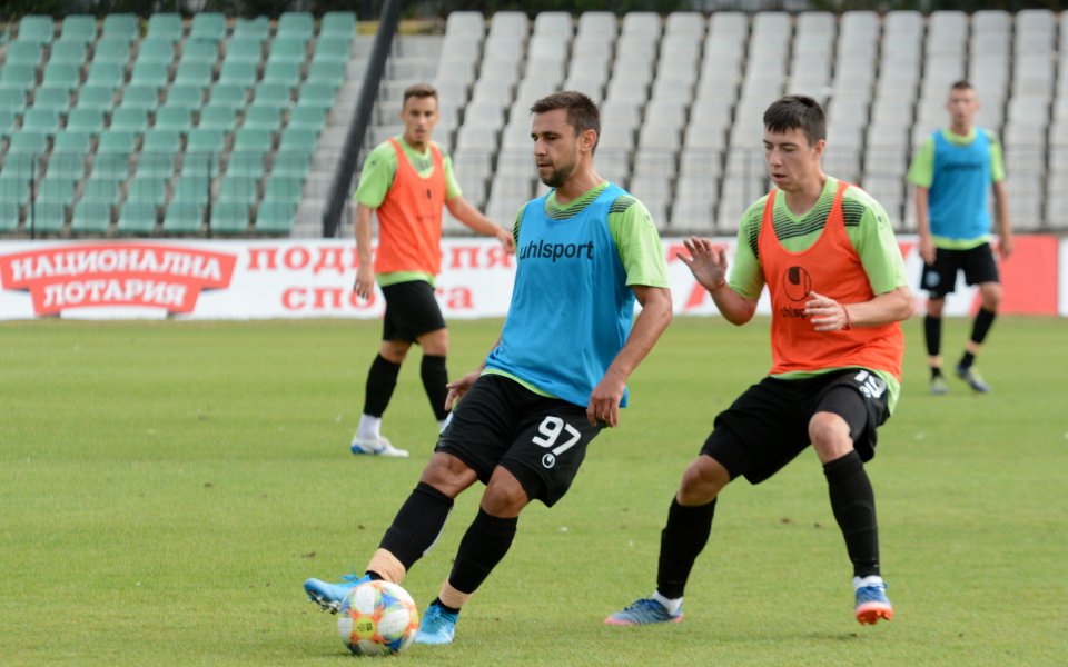 Черно море проведе двустранна игра на стадион "Тича" във Варна.