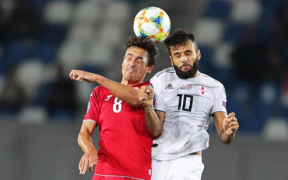 Грузия и Дания завършиха 0:0 в мач от квалифацикационна група