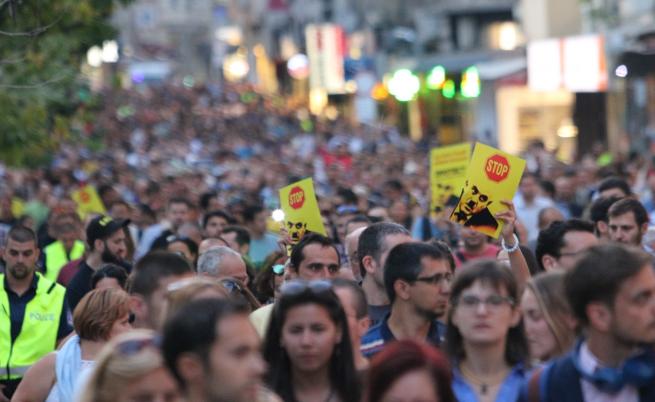 Протести „за” и „против” Гешев в София