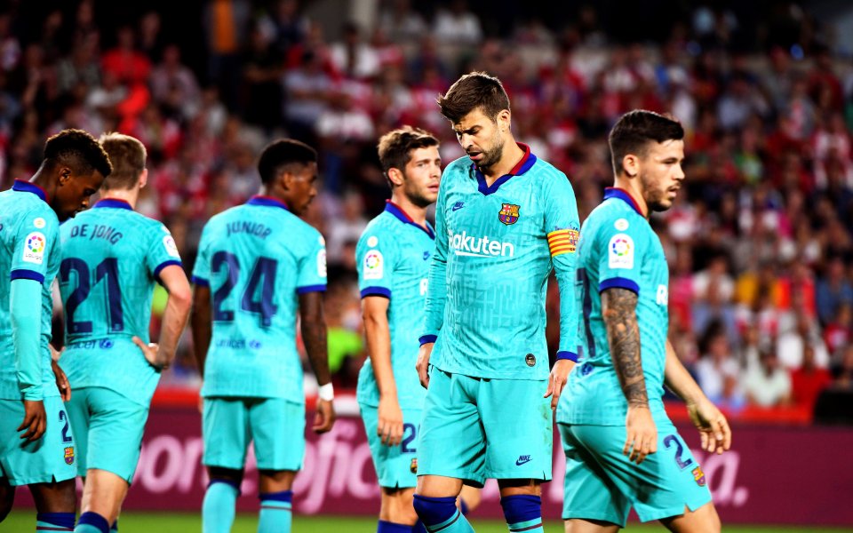 Барселона допусна изненадваща загуба с 0:2 при визитата си на
