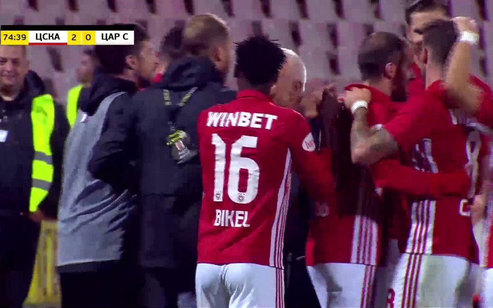 Голът на Тиаго срещу Царско село