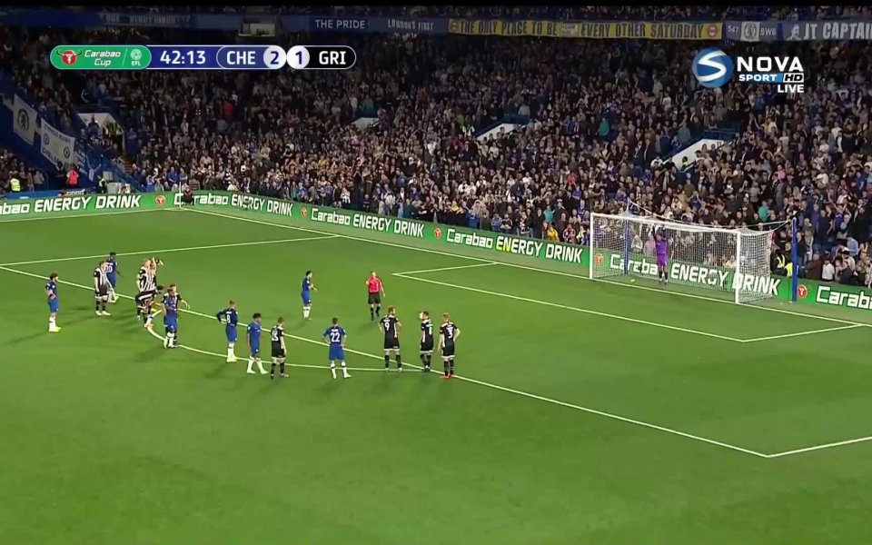 Челси поведе с 3:1 на четвъртодивизионният Гримзби Таун в двубой