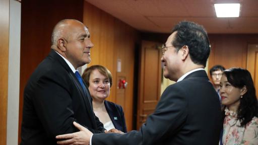  Премиерът Бойко Борисов организира среща с министър-председателя на Република Корея И Нак-йон 