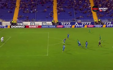 Ботев Враца върна един гол от пасива си срещу Левски
