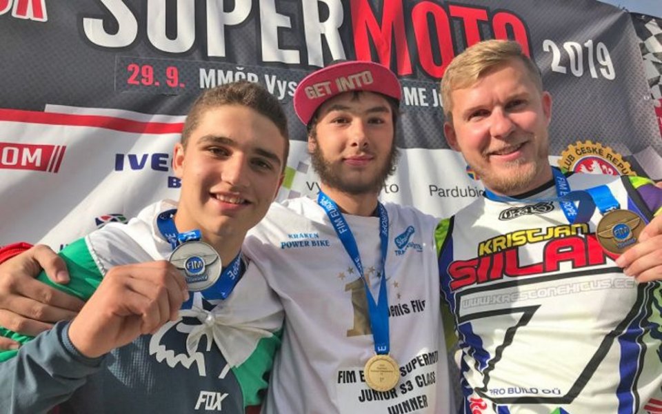 Виктор Нейчев постигна голям успех във финала на Европейския шампионат по СуперМото