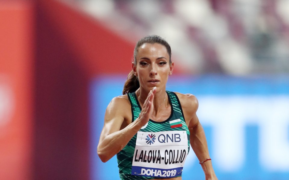 Най-добрата българска спринтьорка в последните 15 години Ивет Лалова застана