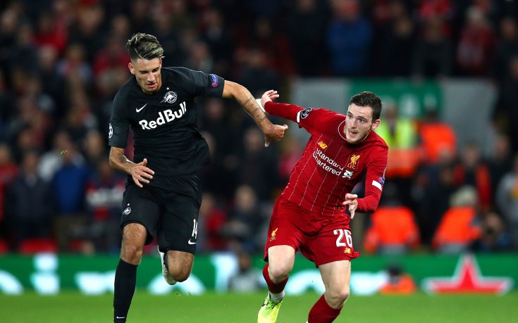 Ливърпул иска халф на Залцбург след зрелището в ШЛ