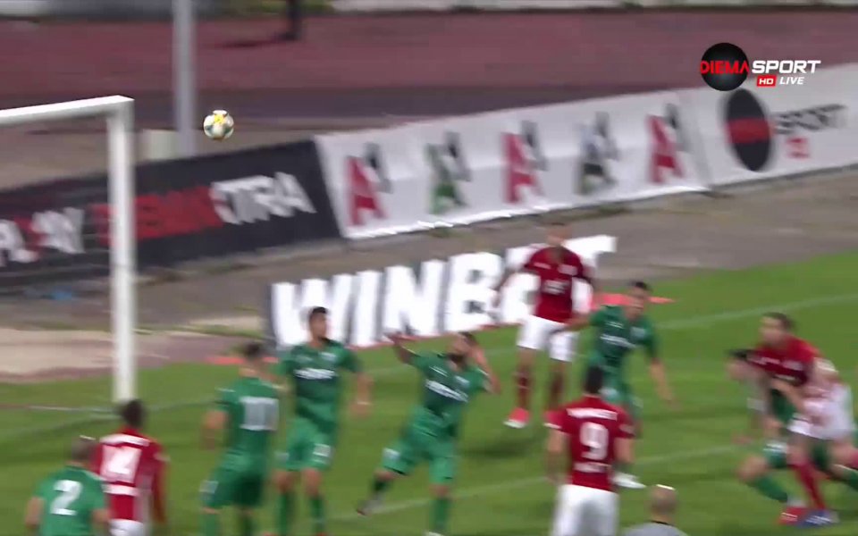 Отборът на ЦСКА има 3 гола аванс на Българска армия