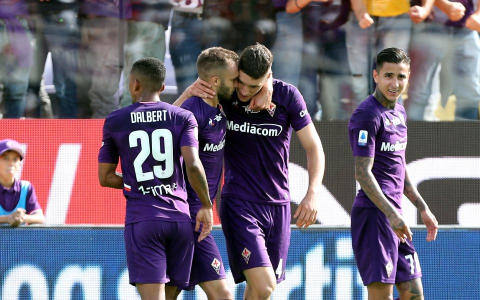 Отборът на Фиорентина постигна минимална домакинска победа с 1:0 над