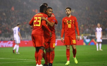 Национаният отбор на Белгия постигна комфортна победа с 2 0 при