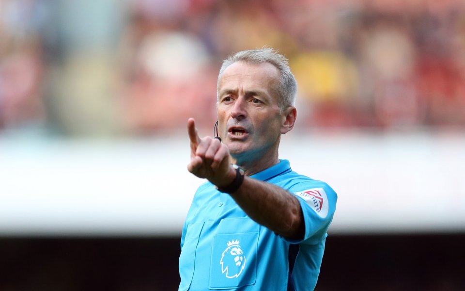 От Висшата лига потвърдиха, че Мартин Аткинсън ще бъде главен