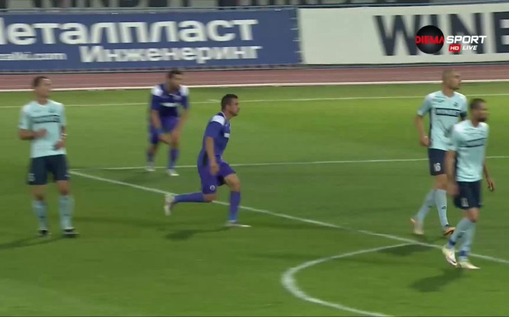 Дунав - Етър 0:0 /първо полувреме/