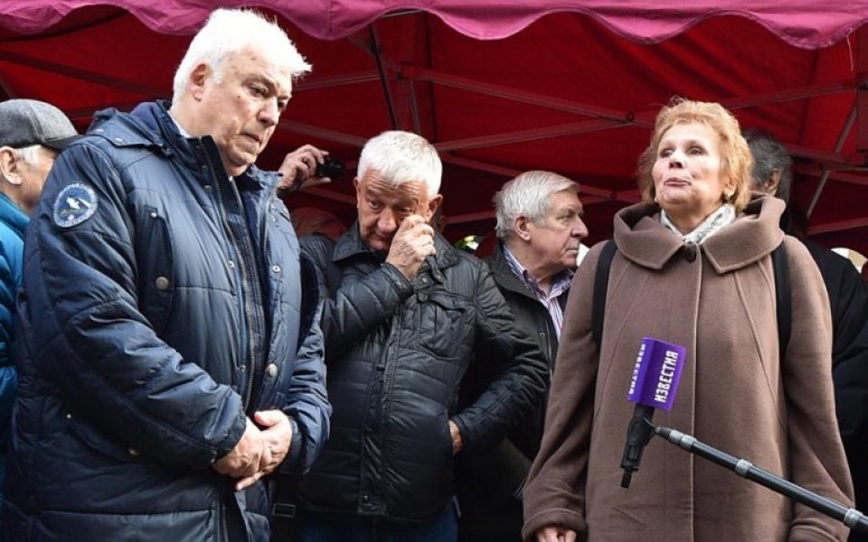 Христo Крушарски, Бонев и Георги Иванов почетоха паметта на Лев Яшин в Москва