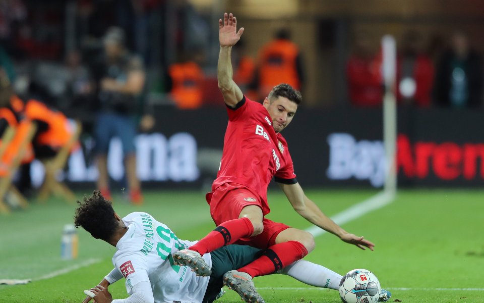 Отборите на Байер Леверкузен и Вердер Бремен не се победиха