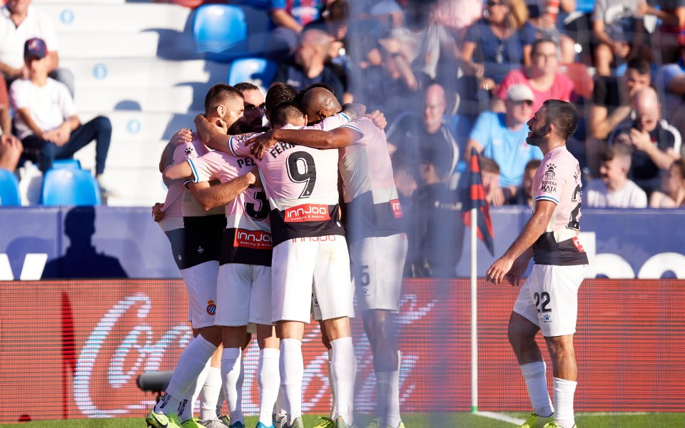 Отборът на Еспаньол постигна важна победа при гостуването на Леванте