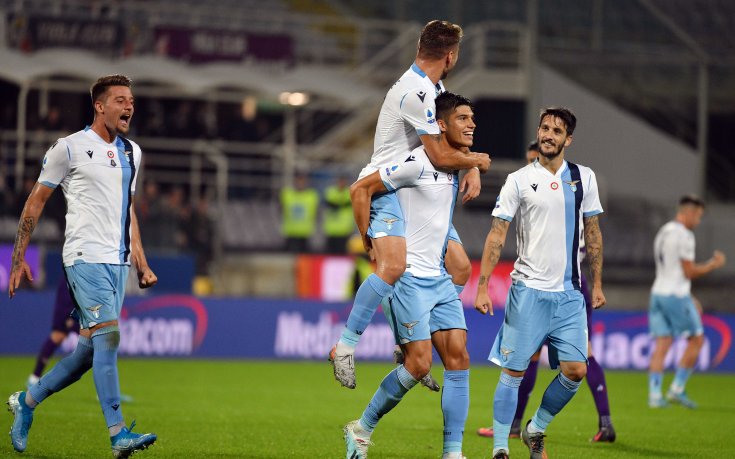 Лацио измъкна трите точки в здрав сблъсък във Флоренция