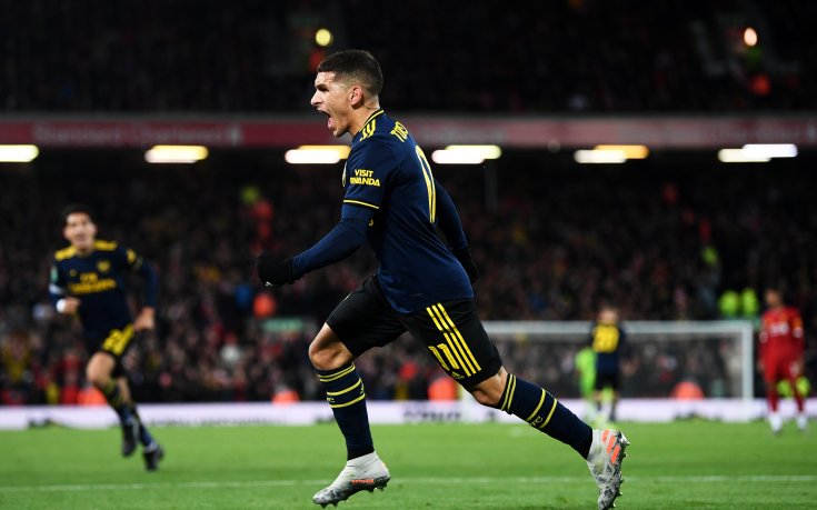 Играч на Арсенал със странен пост след загубата от Ливърпул