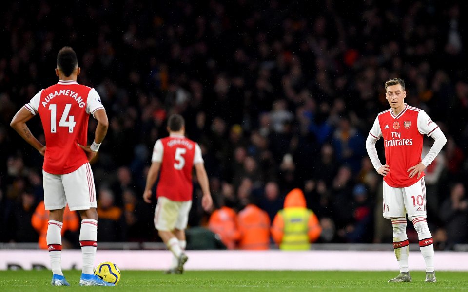 Отборът на Арсенал не успя да победи в пореден мач,