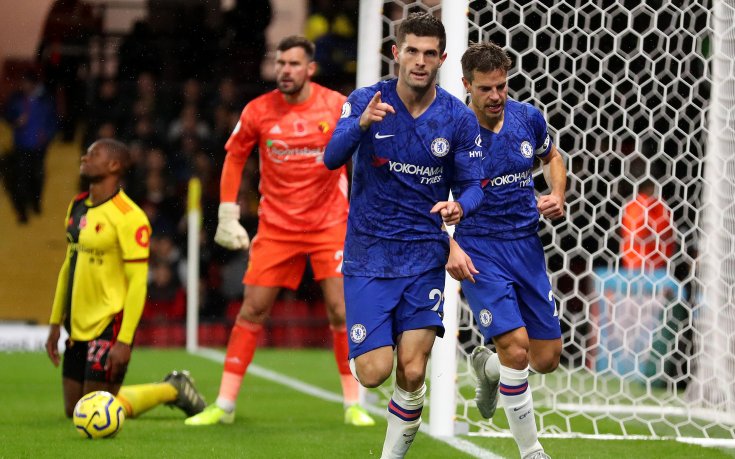 Маршът на Челси продължава, Уотфорд е поредната жертва