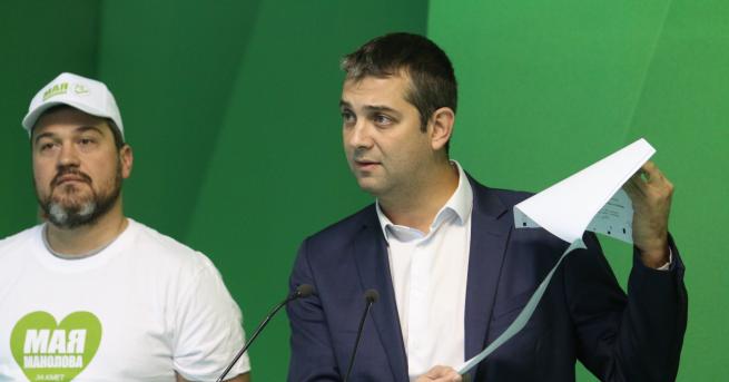 България Щабът на Манолова Ще искаме касиране на изборите Според
