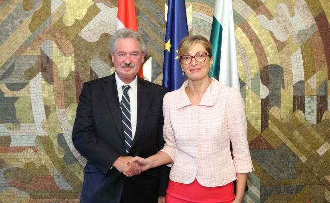  Екатерина Захариева, Жан Аселборн 