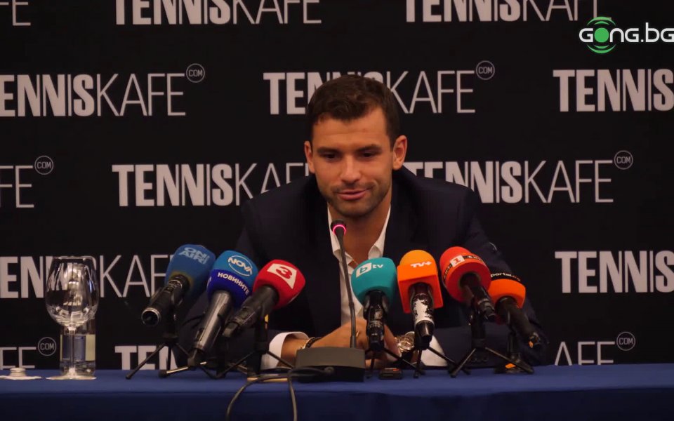 Вижте цялата пресконференция на Григор Димитров след края на сезон