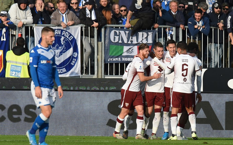 Отборът на Торино постигна разгромна победа с 4:0 над състава