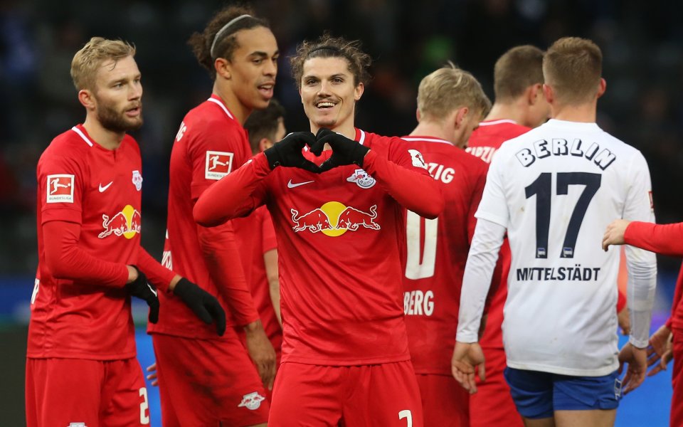 Отборът на РБ Лайпциг победи с 4:2 в Херта Берлин