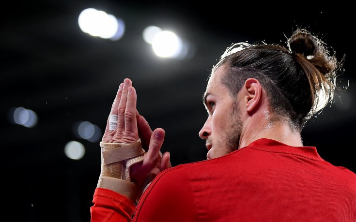 Гарет Бейл тренира с Уелс за евроквалификациите