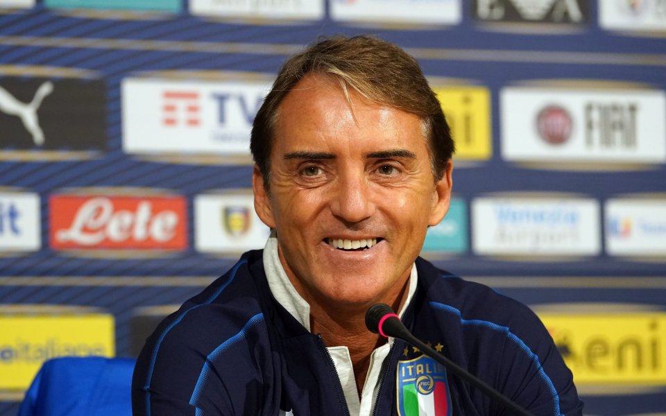 Селекционерът на италианския национален отбор Роберто Манчини се чувства "великолепно"