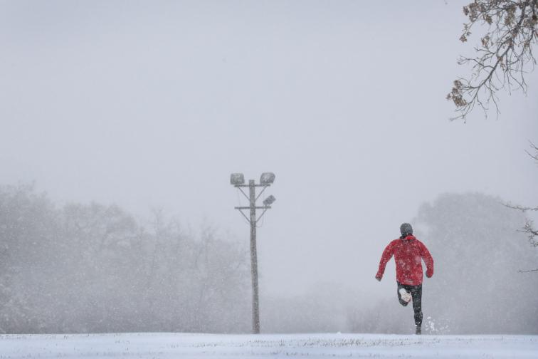  Съединени американски щати сняг мраз 