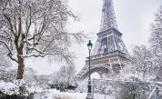  Сняг скова Франция и умъртви човек 