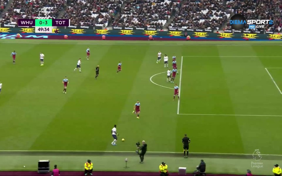 В 50-ата минута Хари Кейн направи резултата класически, след като