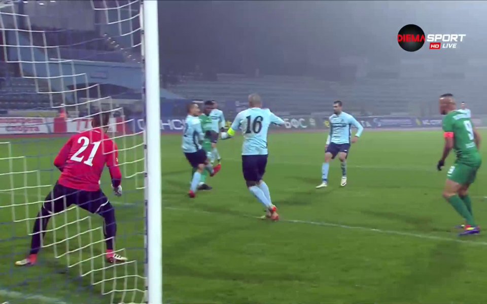 Ибрахима Конте вкара втори втори гол за Берое в 78-ата