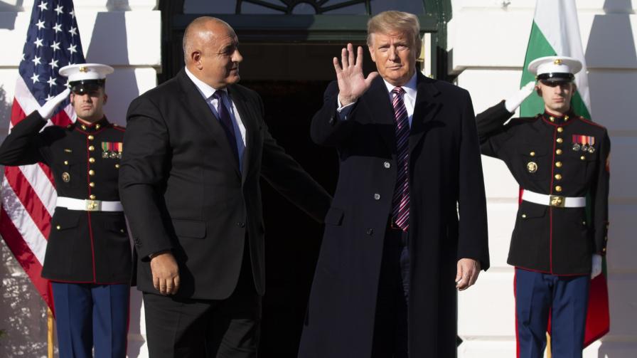  Бойко Борисов и Доналд Тръмп 