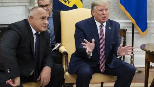  Бойко Борисов и Доналд Тръмп 