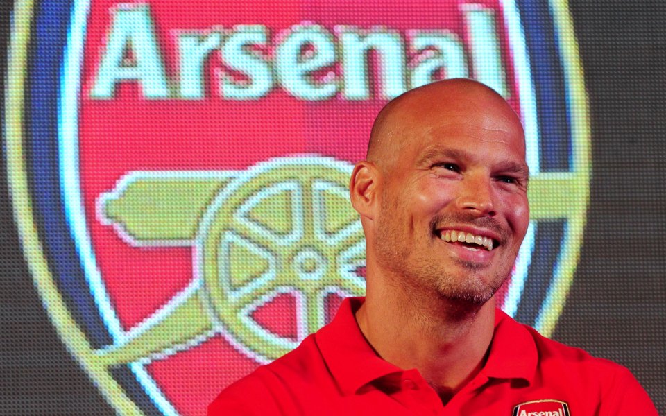 Фреди Люнгберг може да води Арсенал само в рамките на