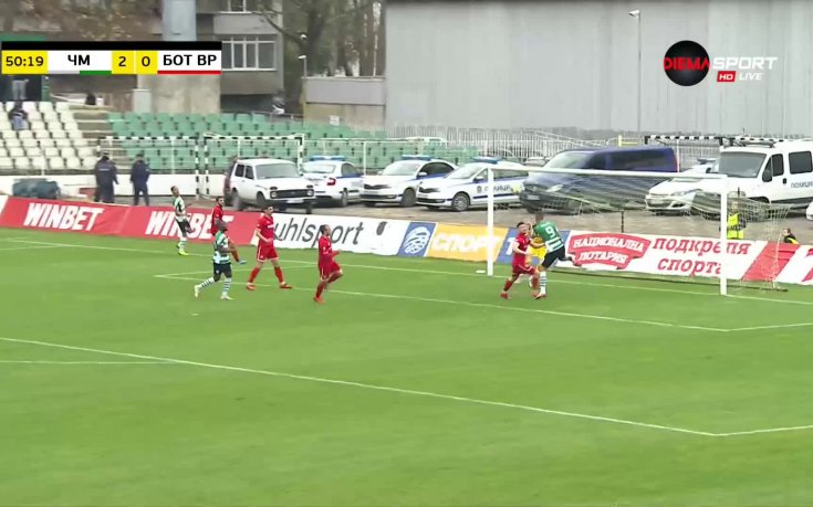 Черно море - Ботев Вр 4:1 /репортаж/
