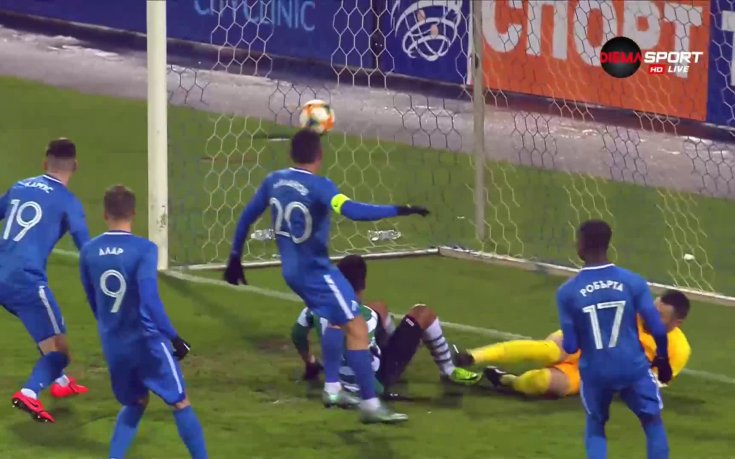 Левски - Черно море 1:0 /първо полувреме/