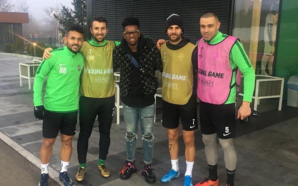 Бившият играч на Лудогорец Върджил Мисиджан пристигна в Разград, за