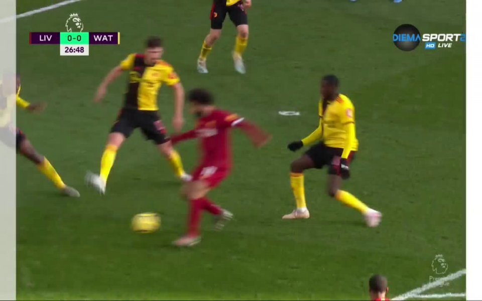 Вижте всичко най-интересно от първите 45 минути на мача между