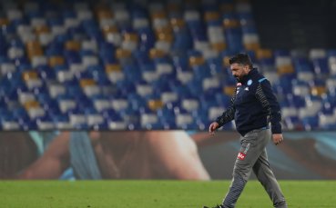 Дженаро Гатузо дебютира със загуба като треньор на Наполи Отборът