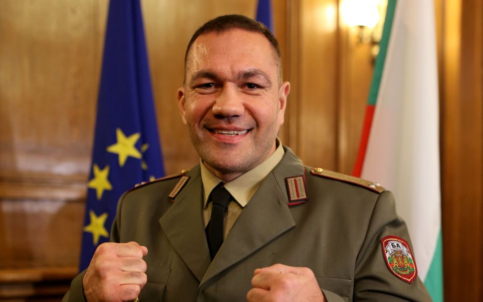 Един от най-успешните български боксьори Кубрат Пулев бе повишен от