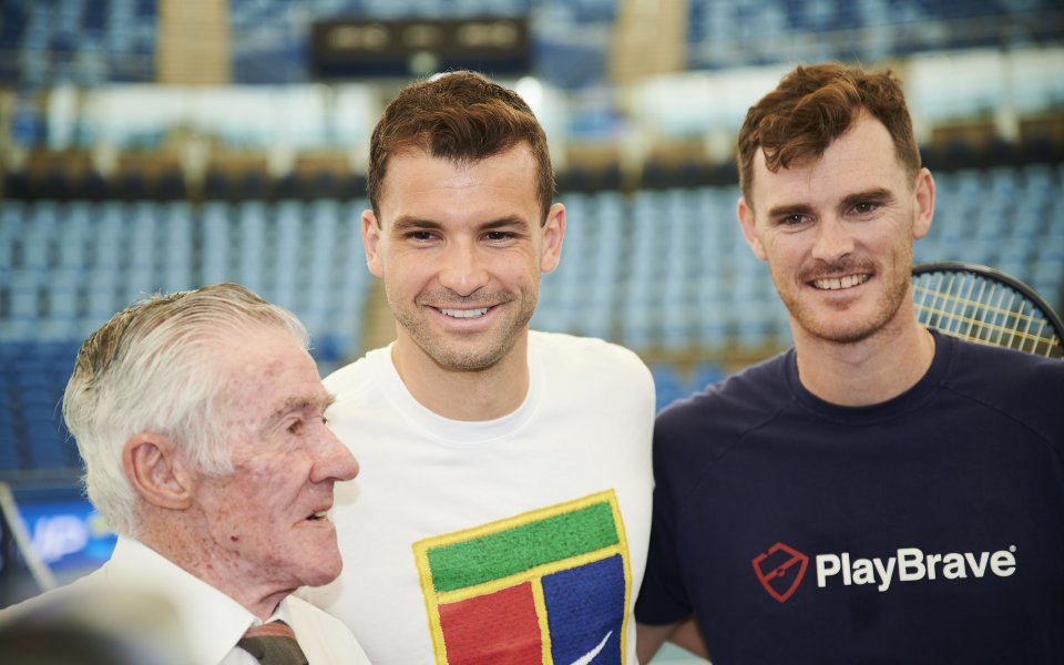 Григор Димитров и националите ни дадоха прескоференция преди старта на