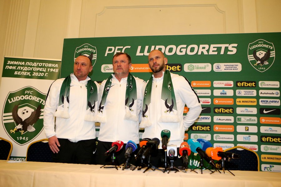 Представяне на Павел Върба като нов старши треньор на Лудогорец1