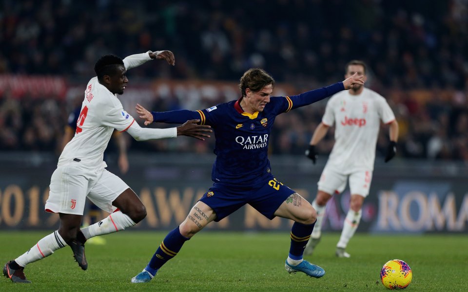 Младата звезда на Рома Николо Дзаниоло ще пропусне всички мачове