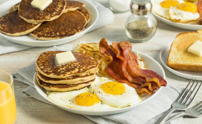 Американската закуска - лесна, бърза и вкусна