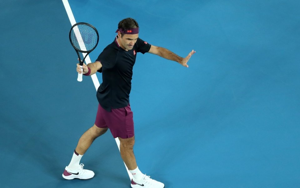 Роджър Федерер стартира с убедителна победа участието си на Откритото